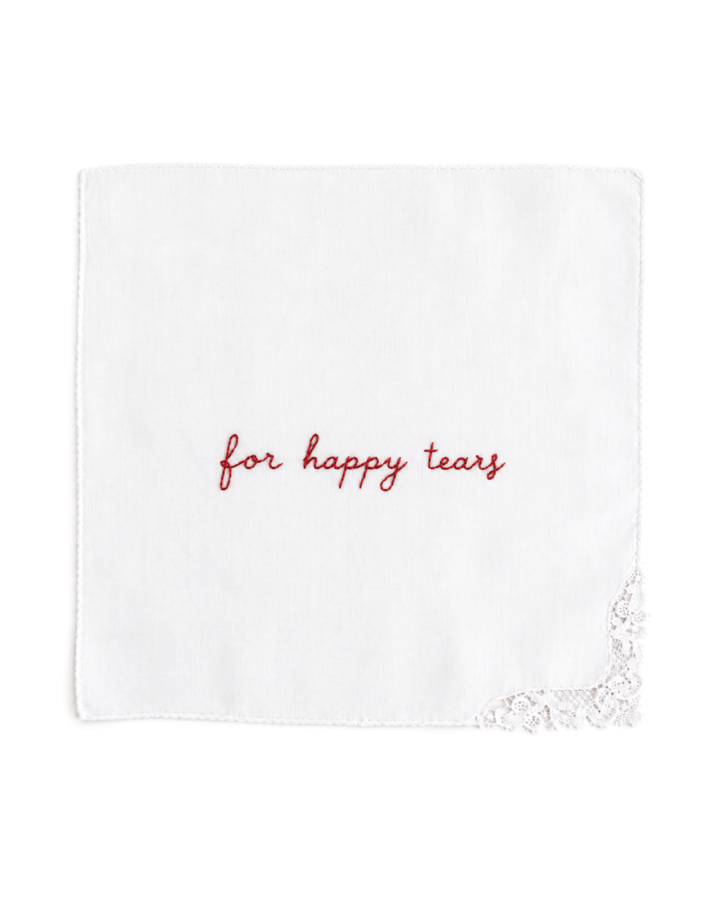 Lniana chusteczka - for happy tears