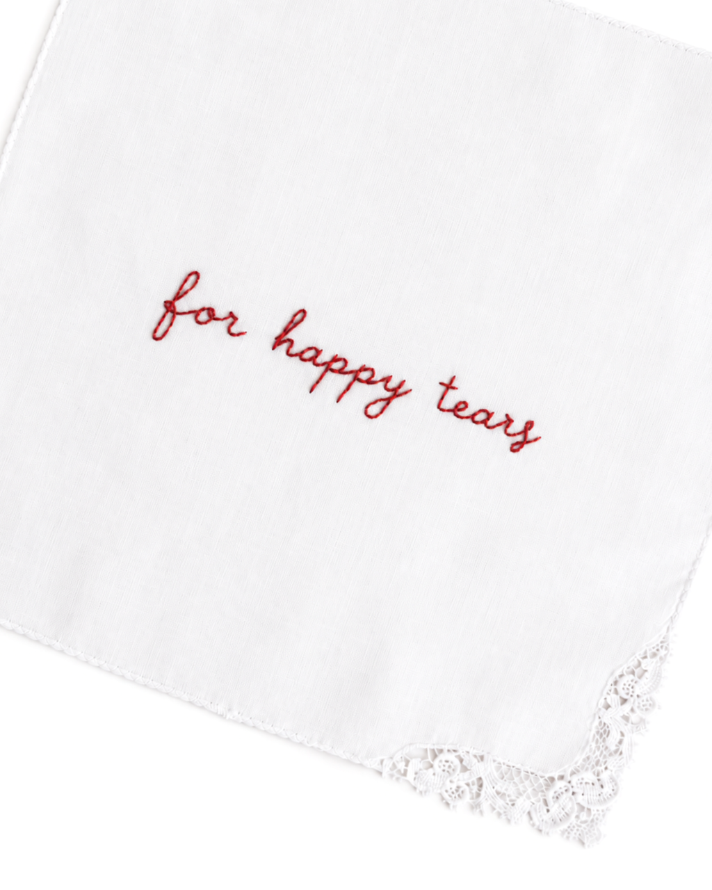 Lniana chusteczka - for happy tears
