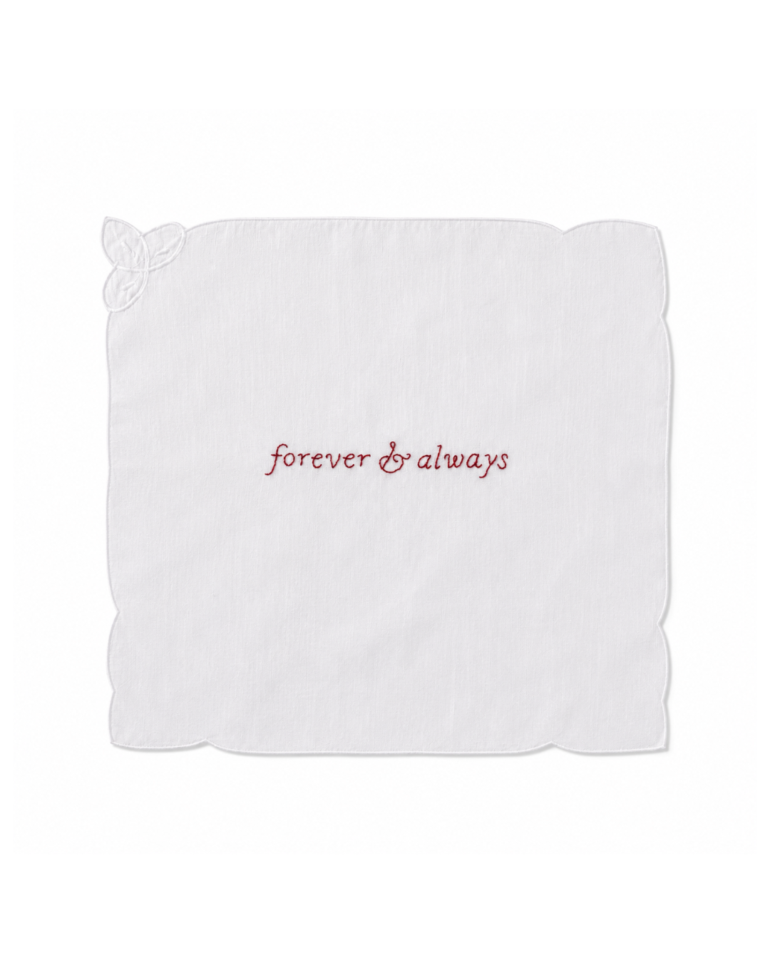 Lniana chusteczka - forever & always