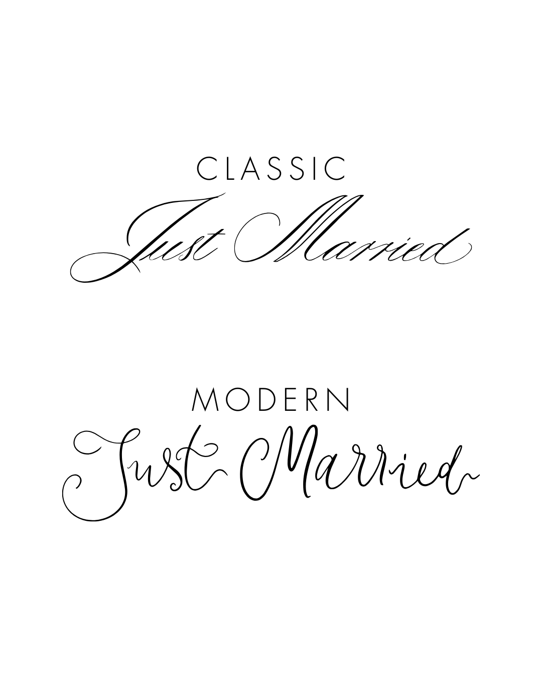 Just Married